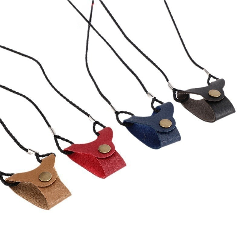 Men Accessories Neck Chain - ROXI 유니섹스 레트로 PU 가죽 선글라스