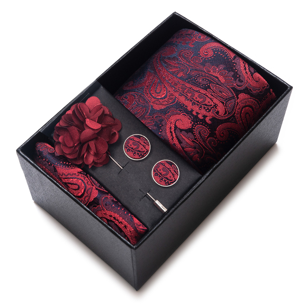 남성용 정장 액세서리, 4종 세트 선물 상자, 연말 선 - Neck Tie Set Box 리뷰 및 가격