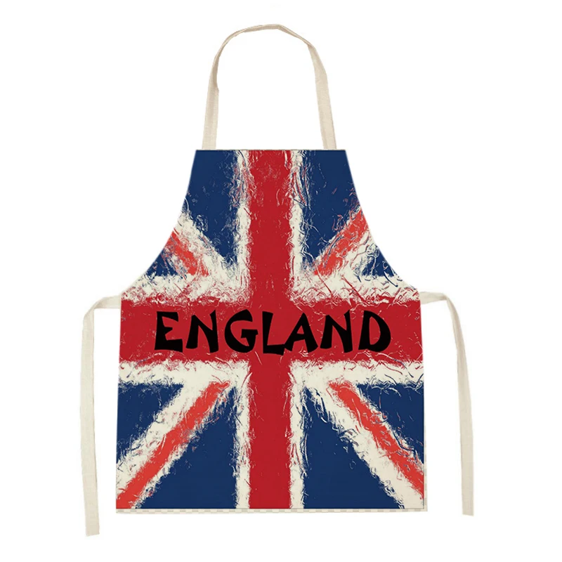 남녀공용 영국 국기 패턴 리넨 앞치마, 주방 런던 군인 - Men'S Accessories London 리뷰 및 가격
