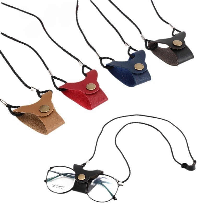 ROXI 유니섹스 레트로 PU 가죽 선글라스 케이스 목 - Men Accessories Neck Chain 리뷰 및 가격