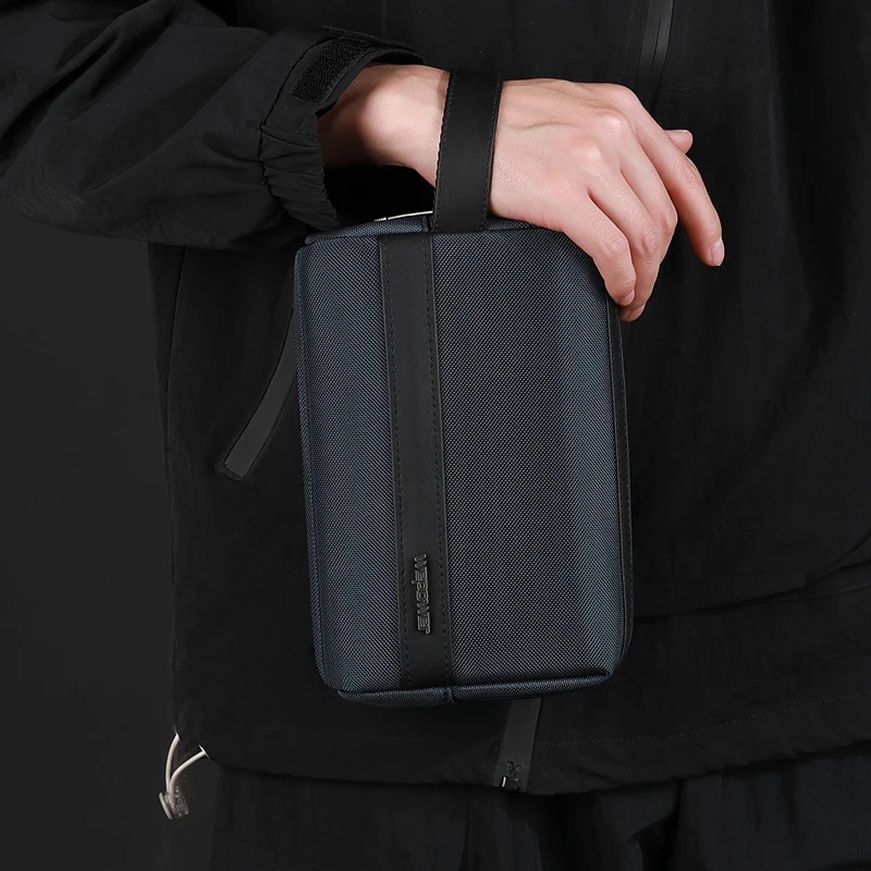 남성용 클러치 백 파우치, 손목 스트랩 포함, 방수 나 - Travel Organizer Men 리뷰 및 가격