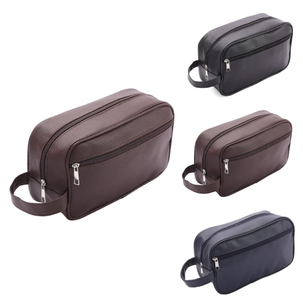 휴대용 대용량 남성용 화장품 가방, 여행용 PU 가죽  - Travel Organizer Men 리뷰 및 가격